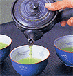 お茶を淹れる